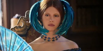 Mia Goth em Frankenstein, de Guillermo del Toro