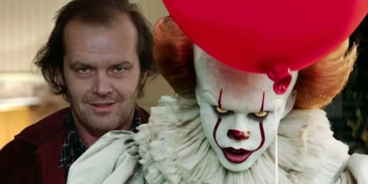 Pennywise de IT Bem-Vindos à Derry e O Iluminado