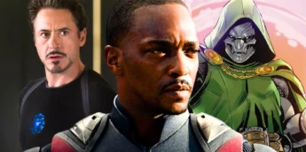 Robert Downey Jr. e Anthony Mackie de Vingadores Doomsday