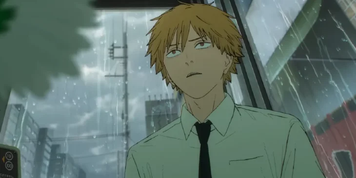 Dejin em cena de Chainsaw Man: O Filme - Arco da Reze
