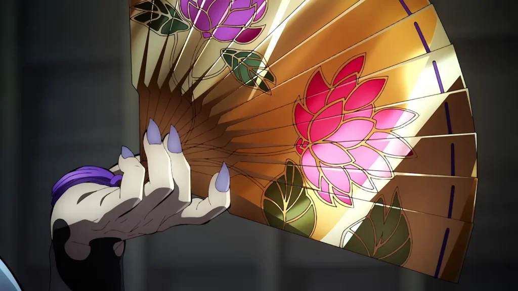 Doma em cena de Demon Slayer: Castelo Infinito Capítulo 1: O Retorno de Akaza