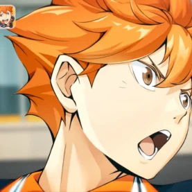 Shoyo Hinata no jogo HAIKYU!! FLY HIGH