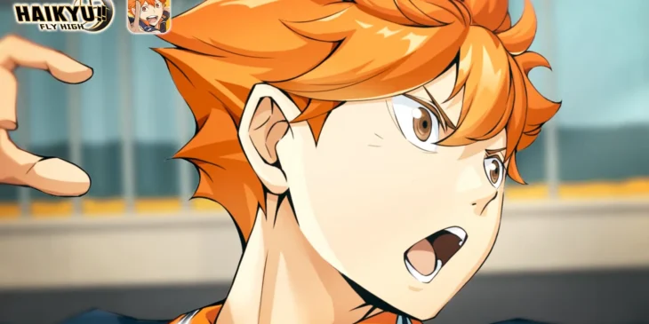 Shoyo Hinata no jogo HAIKYU!! FLY HIGH