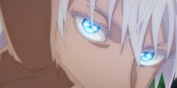 Satoru Gojo em cena de Jujutsu Kaisen: Arco Inventário Oculto/Morte Prematura