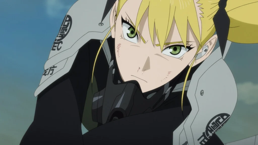 Kikoru em cena do Episódio 3 da 2ª temporada de Kaiju No. 8