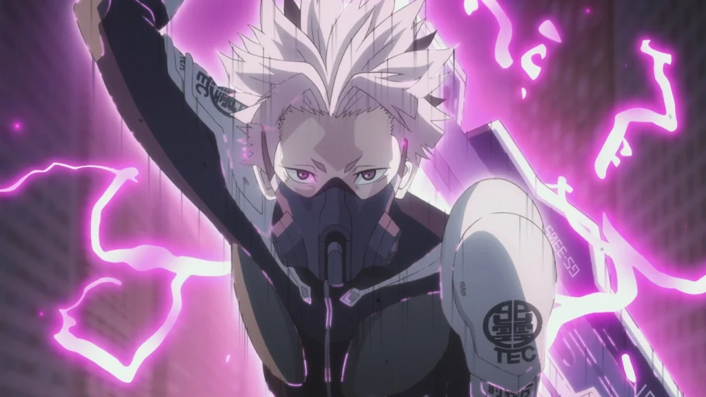 Gen Narumi em cena do Episódio 3 da 2ª temporada de Kaiju No. 8