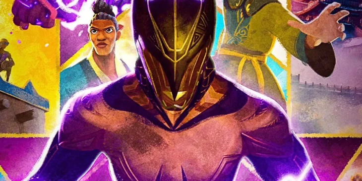 Pantera Negra da série Olhos de Wakanda