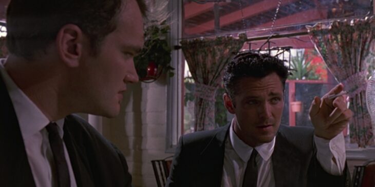 Michael Madsen e Quentin Tarantino
