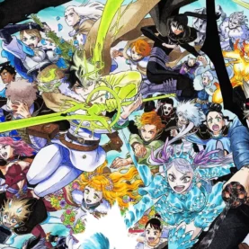 Ilustração de 10º aniversário de Black Clover