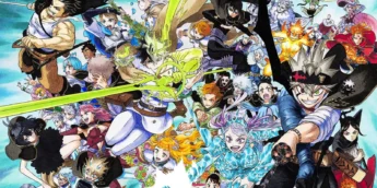 Ilustração de 10º aniversário de Black Clover
