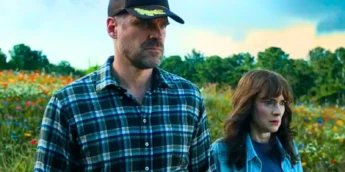 David Harbour e Winona Ryder em Stranger Things