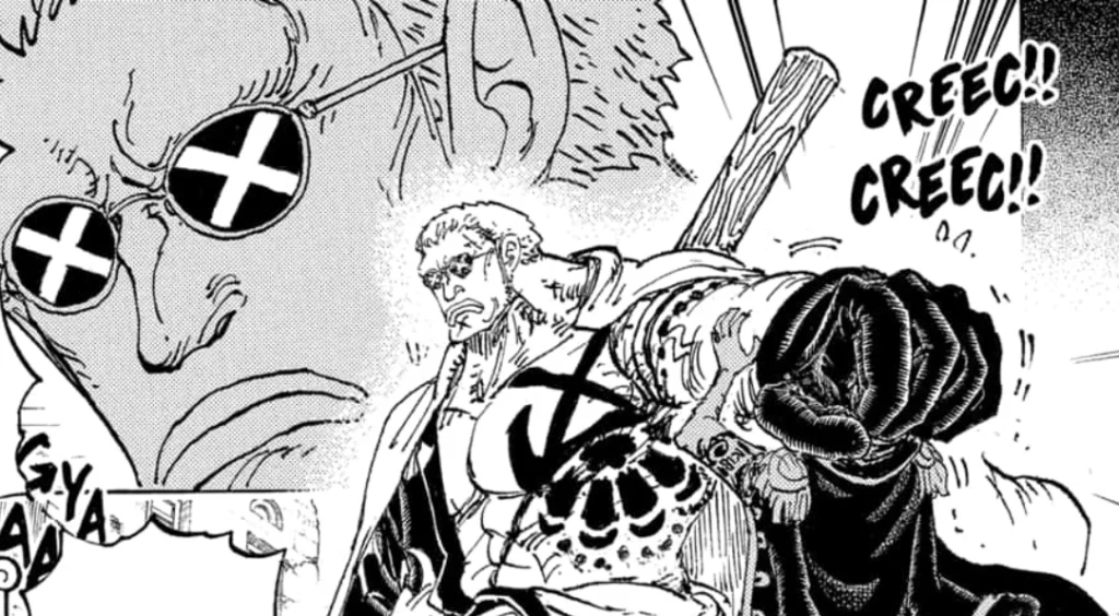 Introdução de Kyo/Machado da Prata no Capítulo 1.156 de One Piece