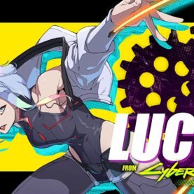 Lucy de Cyberpunk Mercenários