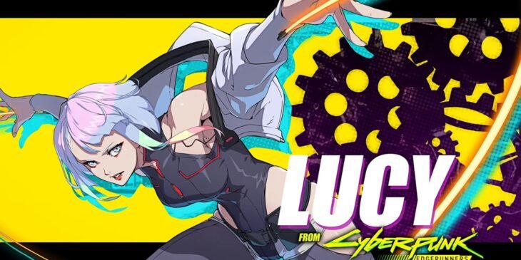 Lucy de Cyberpunk Mercenários