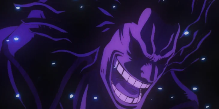 Rocks D. Xebec em cena de One Piece