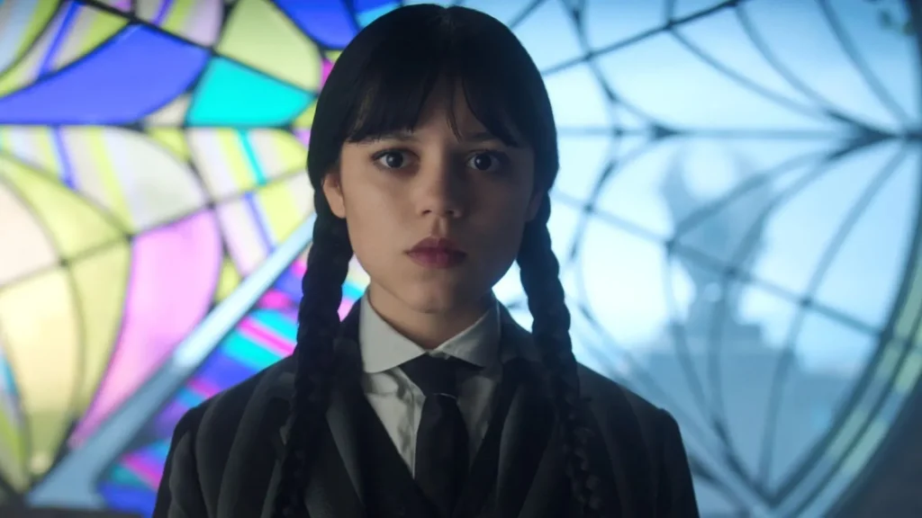 Jenna Ortega em Wandinha