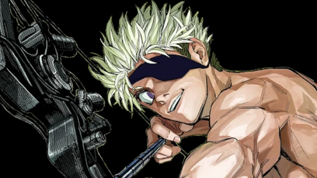 Arte de Tenkyu em Sakamoto Days
