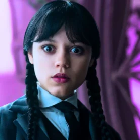 Wandinha assustada em 2ª temporada da série