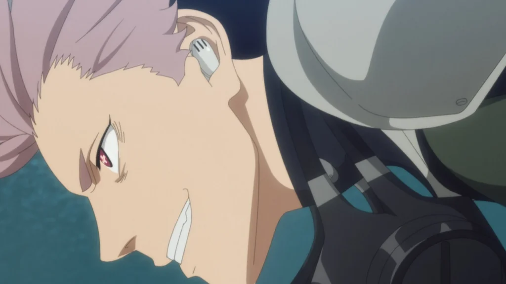 Gen Narumi em cena do Episódio 13 de Kaiju No. 8