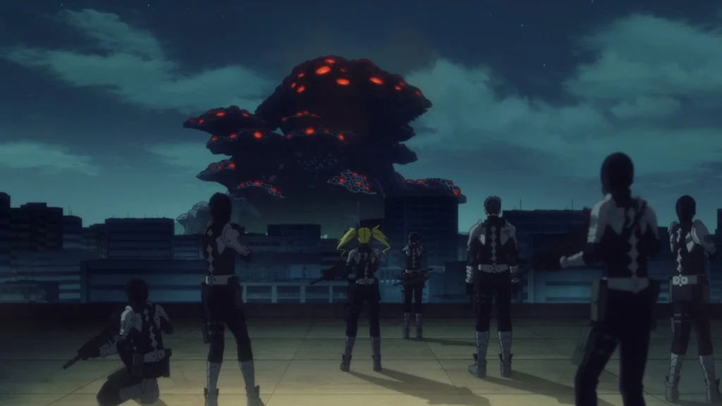Cena do Episódio 6 de Kaiju No. 8