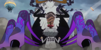 Dr. Vegapunk e Saturn em cena do Episódio 1.139 de One Piece