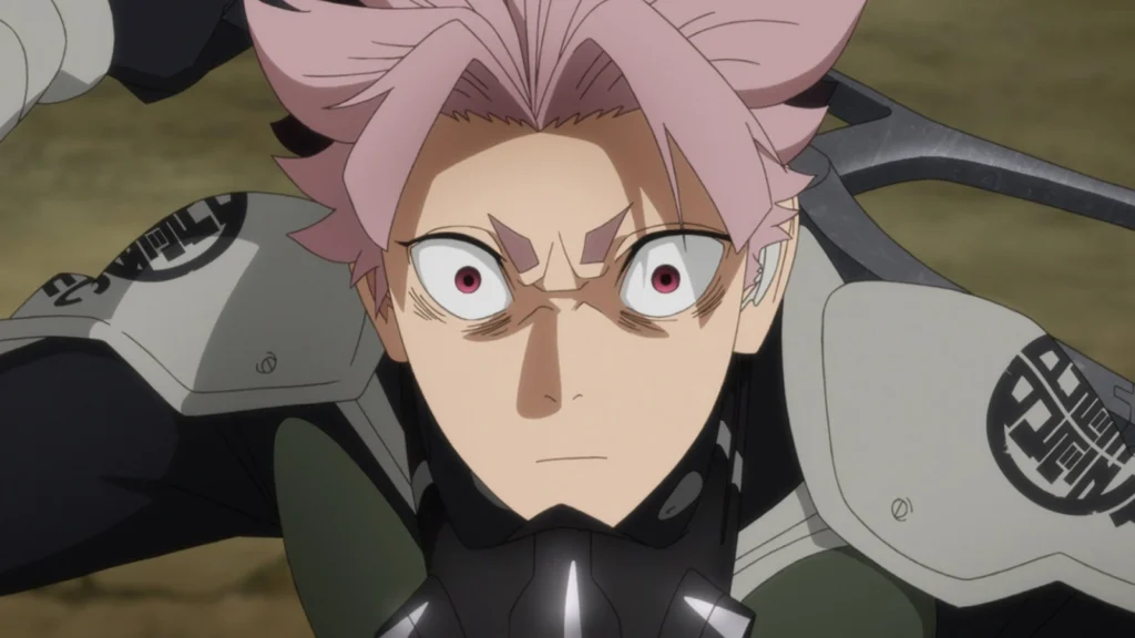 Gen Narumi em cena do Episódio 16 de Kaiju No. 8
