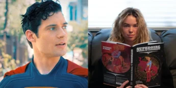 David Corenswet, o Superman, e Milly Alcock, a Supergirl