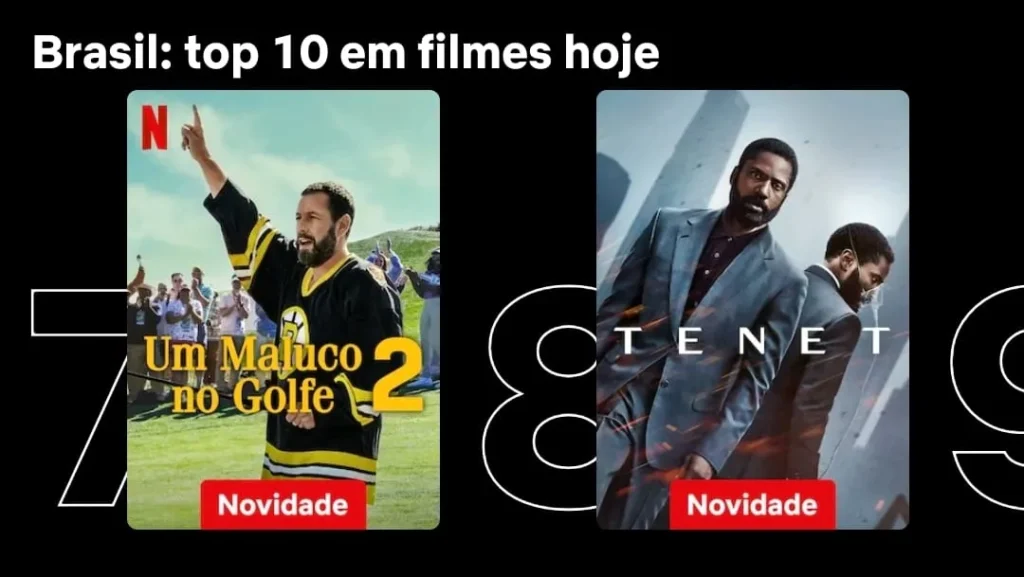 Print de Tenet na Netflix