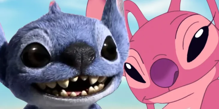 Angel e Stitch do live-action de Lilo & Stitch