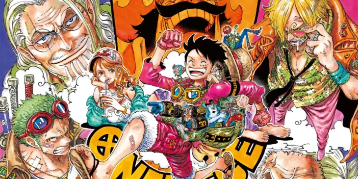 Arte colorida do Capítulo 1.156 de One Piece