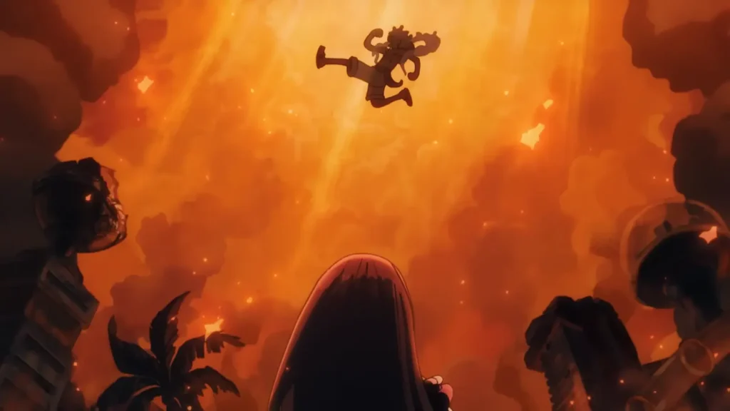 Bonney observa Luffy na forma Gear 5 em nova abertura do Arco Egghead de One Piece