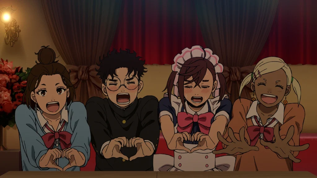 Cena do Episódio 19 de DAN DA DAN