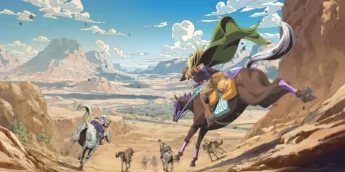 Corrida de cavalos em JoJo's Bizarre Adventure: Steel Ball Run