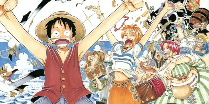 Arte promocional do mangá One Piece