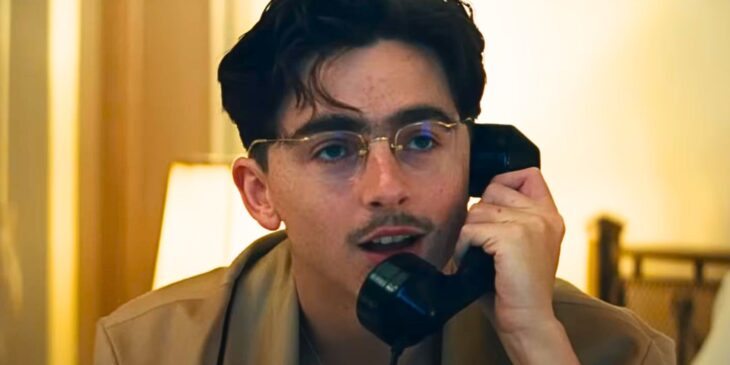 Timothée Chalamet no trailer de Marty Supreme