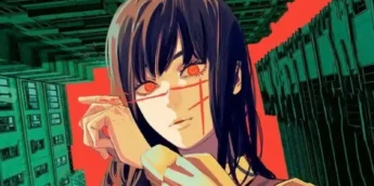 Yoru em arte de capa de Chainsaw Man