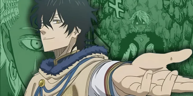 Yuno e cenas dos novos capítulos de Black Clover