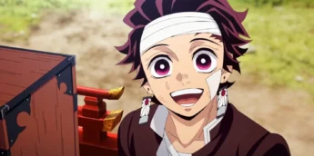 Tanjiro em cena de Demon Slayer: Arco do Treinamento dos Hashira