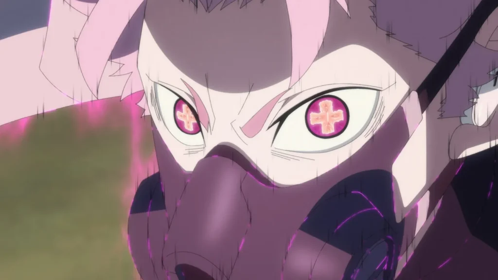 Gen Narumi em cena do Episódio 17 de Kaiju No. 8
