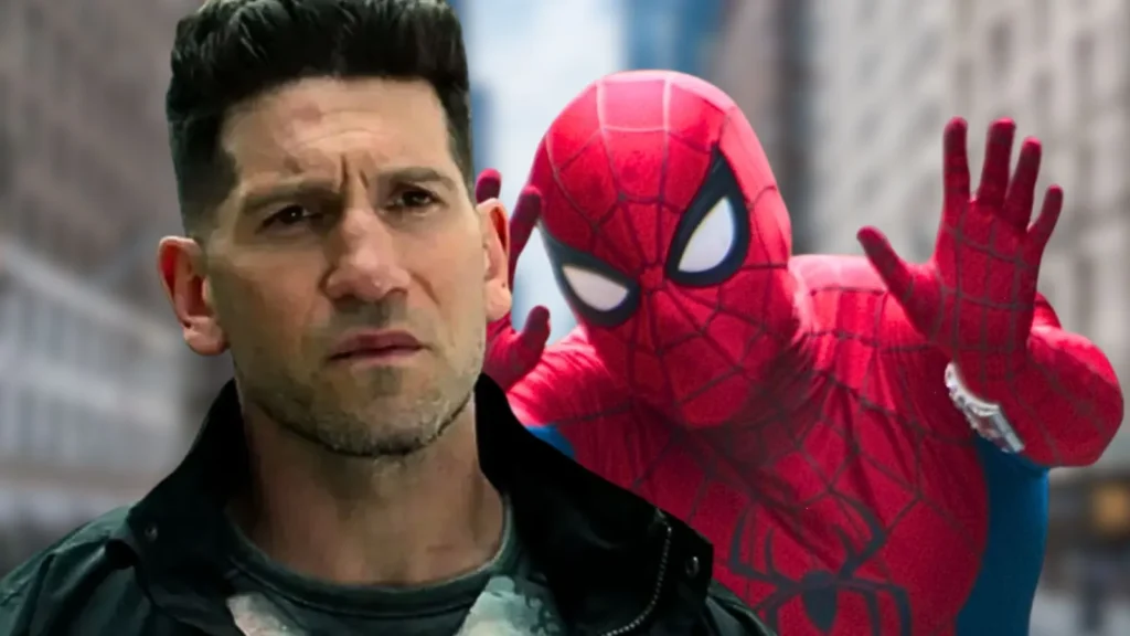 Justiceiro e o Homem-Aranha de Tom Holland