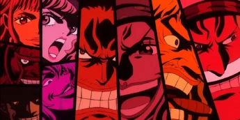 Montagem dos Piratas Rocks em One Piece