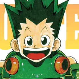 Gon em arte de capa do Volume 1 de Hunter x Hunter
