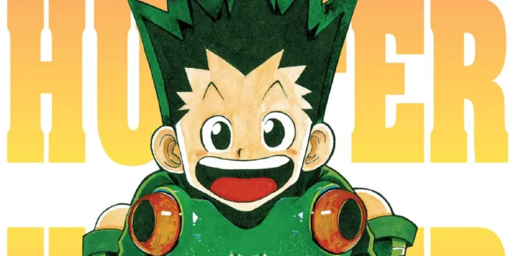 Gon em arte de capa do Volume 1 de Hunter x Hunter