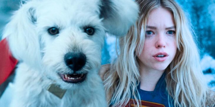 Krypto e Supergirl em filme do Superman