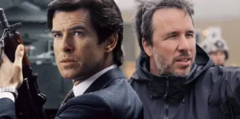 Pierce Brosnan e Denis Villeneuve, diretor do próximo 007