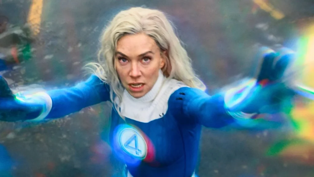 Vanessa Kirby em luta de Quarteto Fantástico