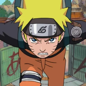 Naruto Uzumaki em cena de Naruto: Shippuden