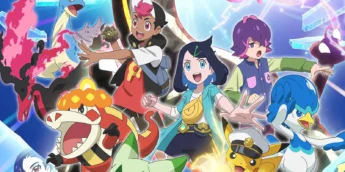 Pôster oficial de Pokémon: Horizontes - Temporada 2 - A Busca por Laqua
