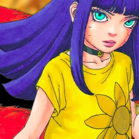 Himawari e Kurama em Boruto: Two Blue Vortex