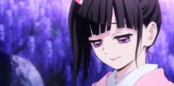 Kanao Tsuyura em cena de Demon Slayer: Kimetsu no Yaiba